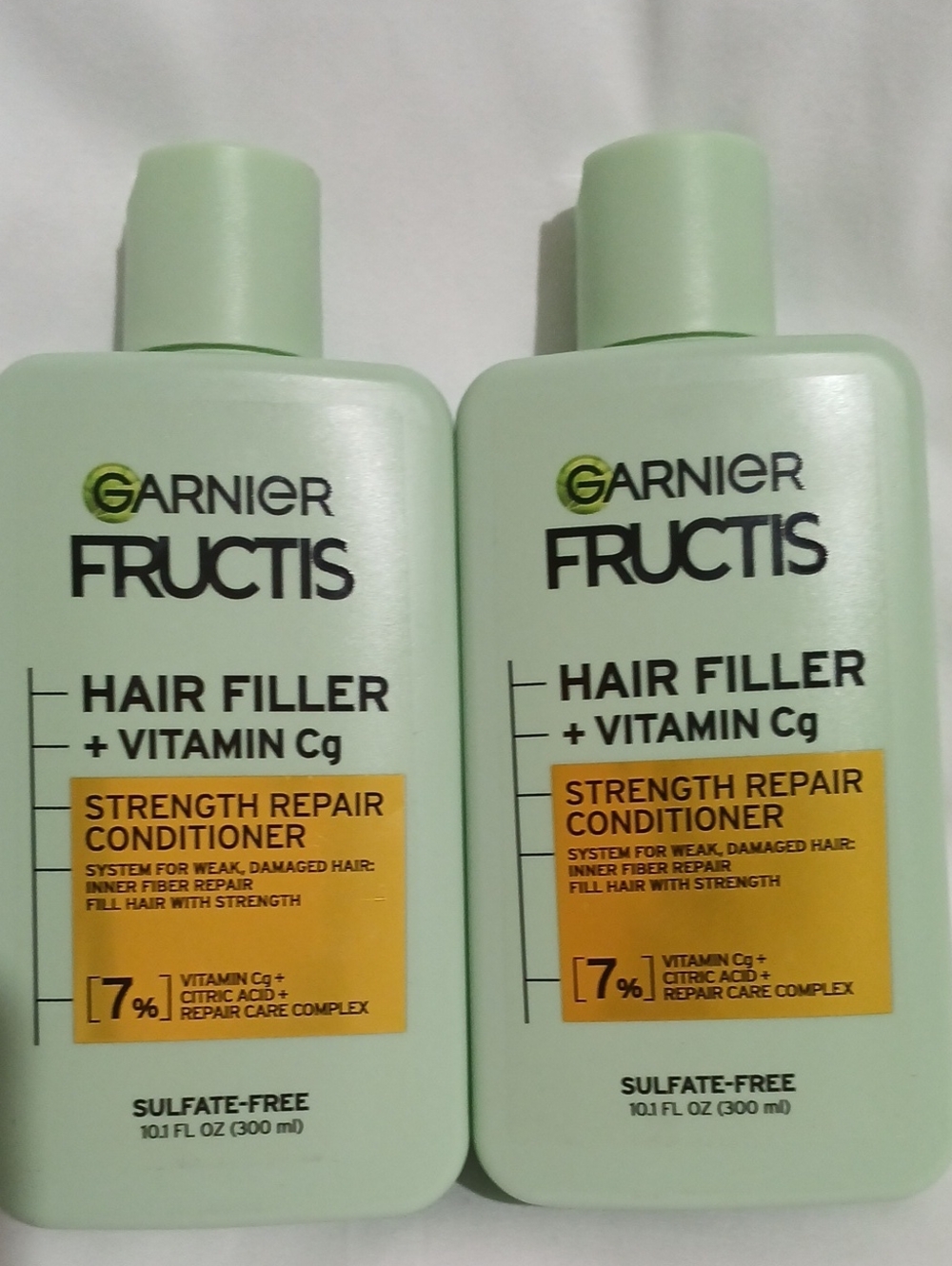 Hair Filler Strength Repair Conditioner - Light Green Set Of 2.
